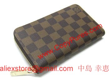 LOUIS VUITTON　ルイヴィトン　ダミエ　LV　財布　ジッピー・コンパクト ウォレット　N60028